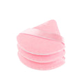 1/2/3/6 Pcs Triangle Velvet Powder Puff – Reusable, Washable Mini Makeup Sponge for Face & Eye Beauty