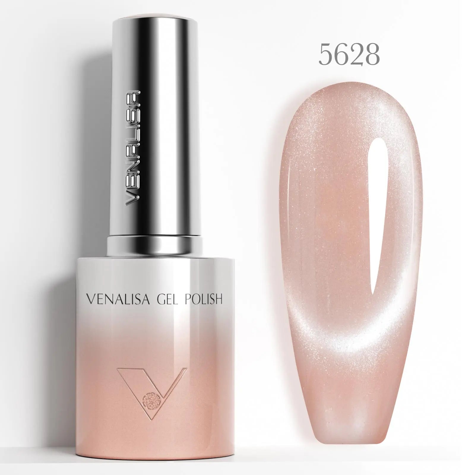 Venalisa 10D Magic Cat Eye Gel Nail Polish 10ml – HEMA & TPO Free, Magnetic Effect, Soak-Off UV/LED Semi-Permanent Gel Varnish”