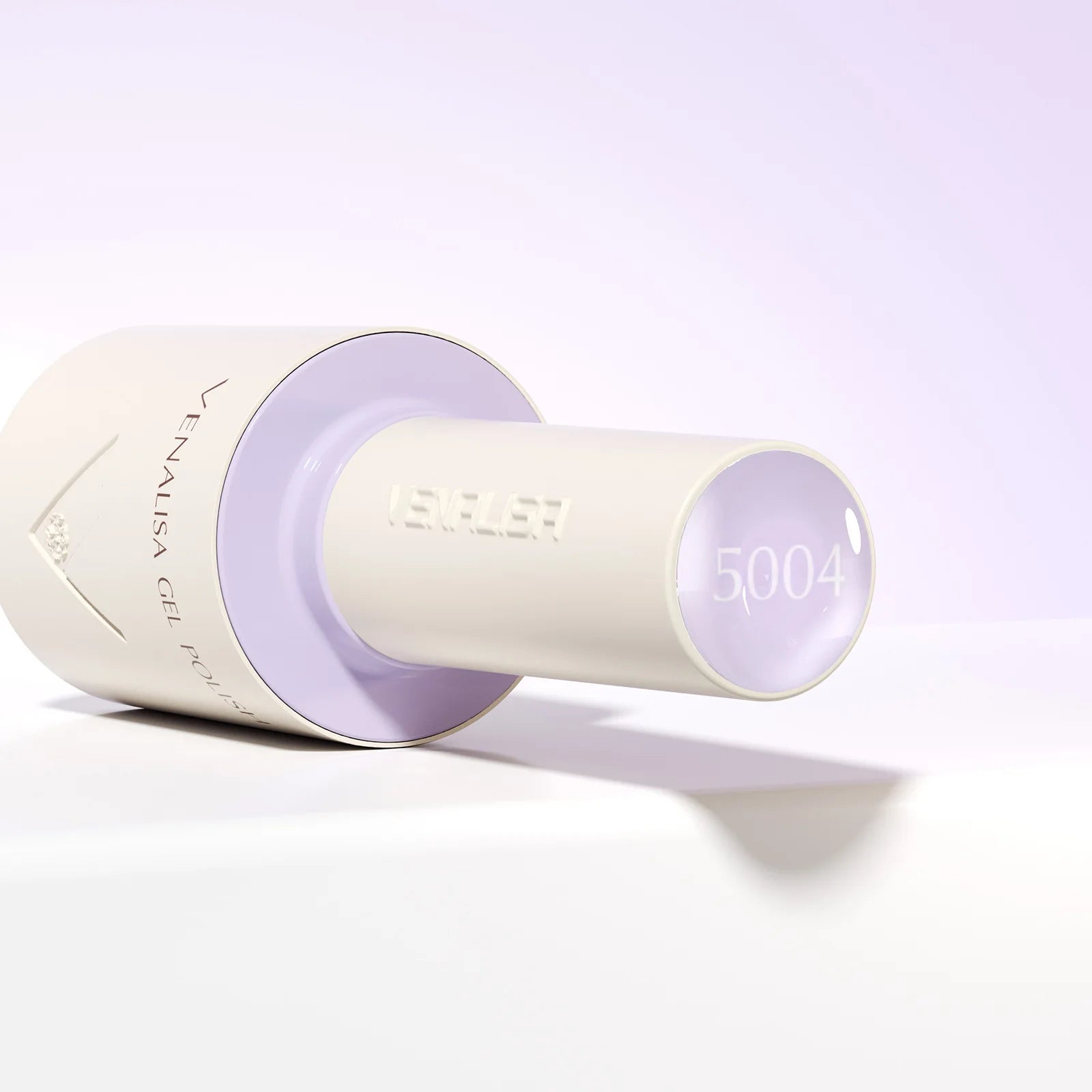 “10ml Venalisa Nail Gel Polish – HEMA & TPO Free, Vegan, Crystal Nude Pink Glitter, Semi-Permanent, Soak-Off UV/LED Ultra Diamond Varnish”