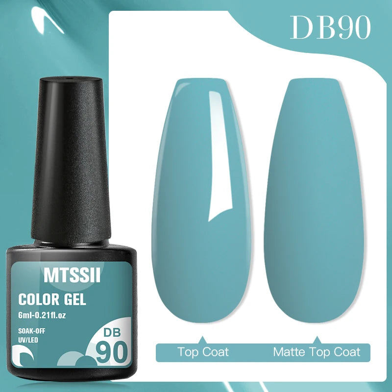 Mtssii 7ml Colorful Reflective Gel Nail Polish – Glitter Sparkling Flash Effect, Semi-Permanent Soak-Off Nail Varnish”