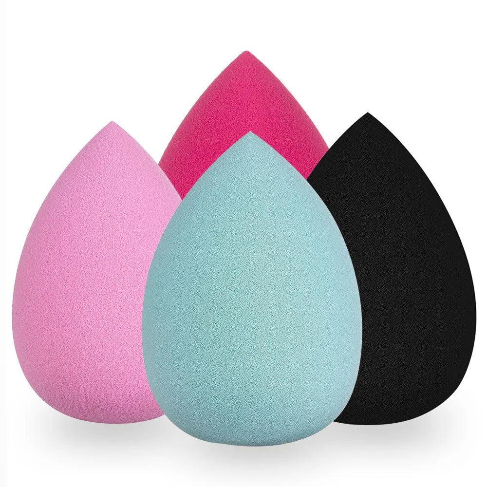 Makeup Sponge Cosmetic Puff Set – Foundation, Concealer & Powder Blender, Wet-Use Beauty Sponge Tool