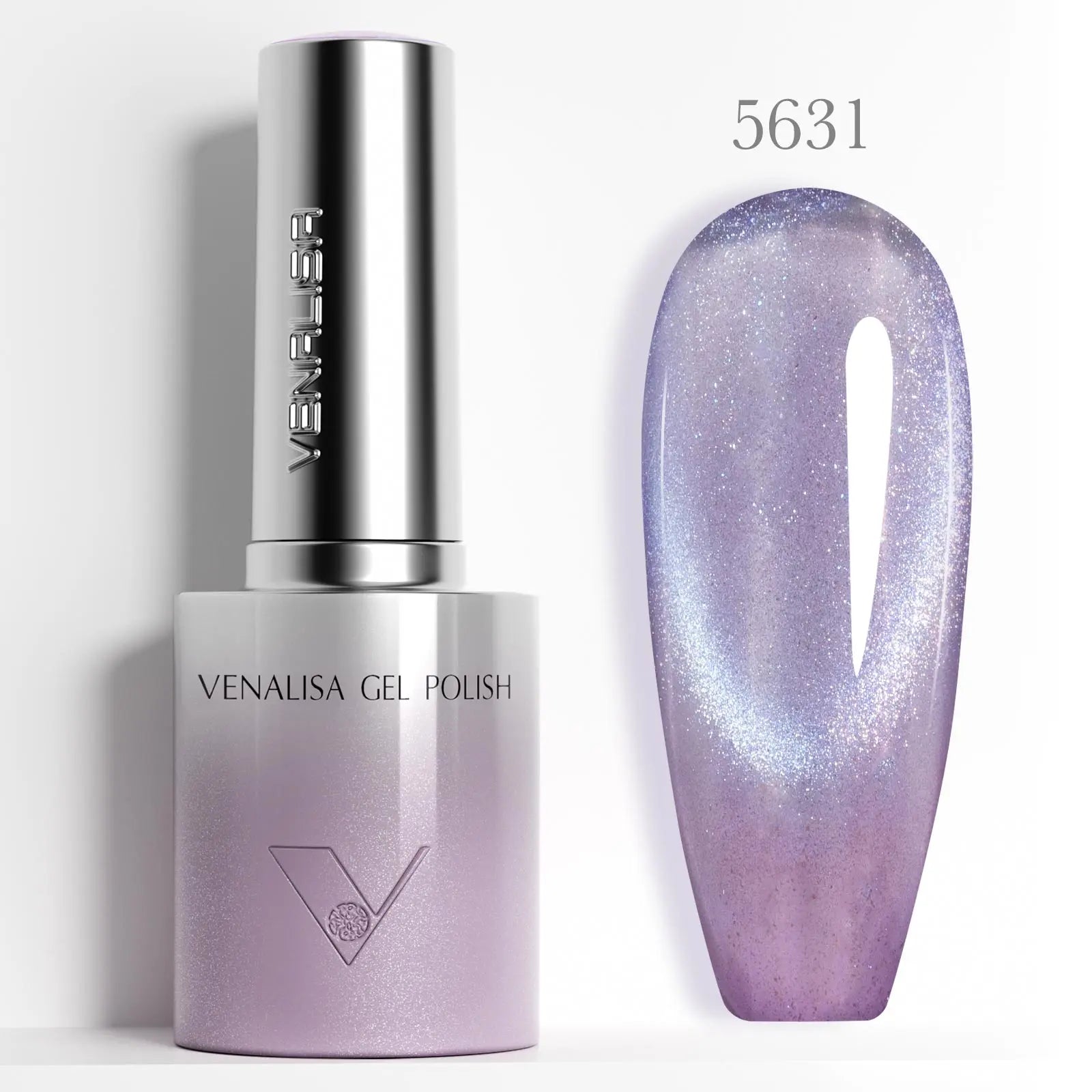 Venalisa 10D Magic Cat Eye Gel Nail Polish 10ml – HEMA & TPO Free, Magnetic Effect, Soak-Off UV/LED Semi-Permanent Gel Varnish”