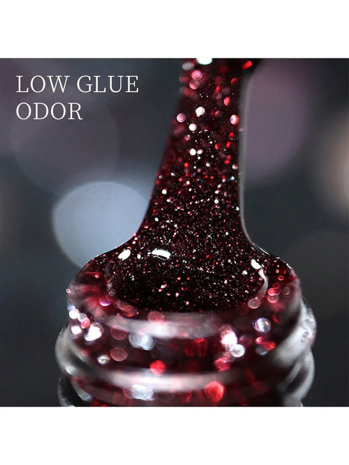 15ml Broken Diamond Gel Nail Polish – Flash Adhesive for Halloween & Christmas, Sparkling Burst Maillard Effect”