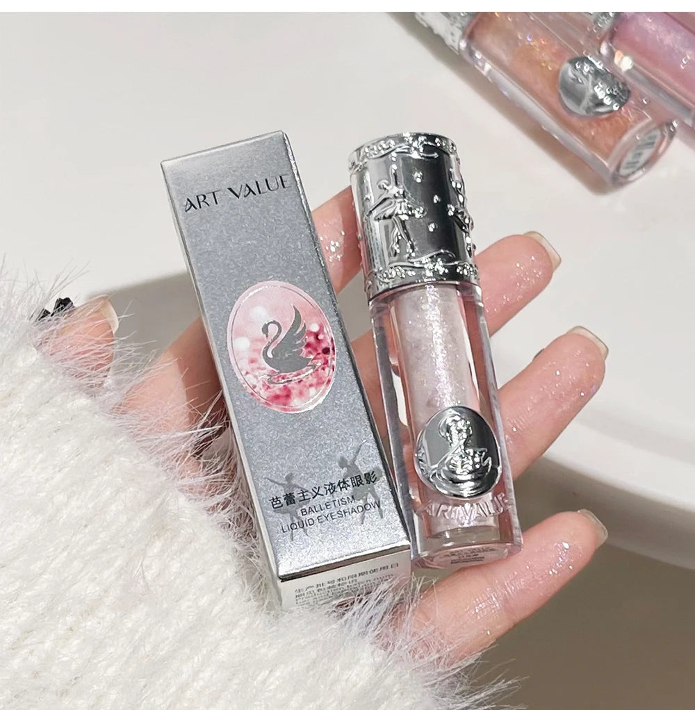 sparkle and glamour to your eyes with this liquid fine shimmer eyeshadow