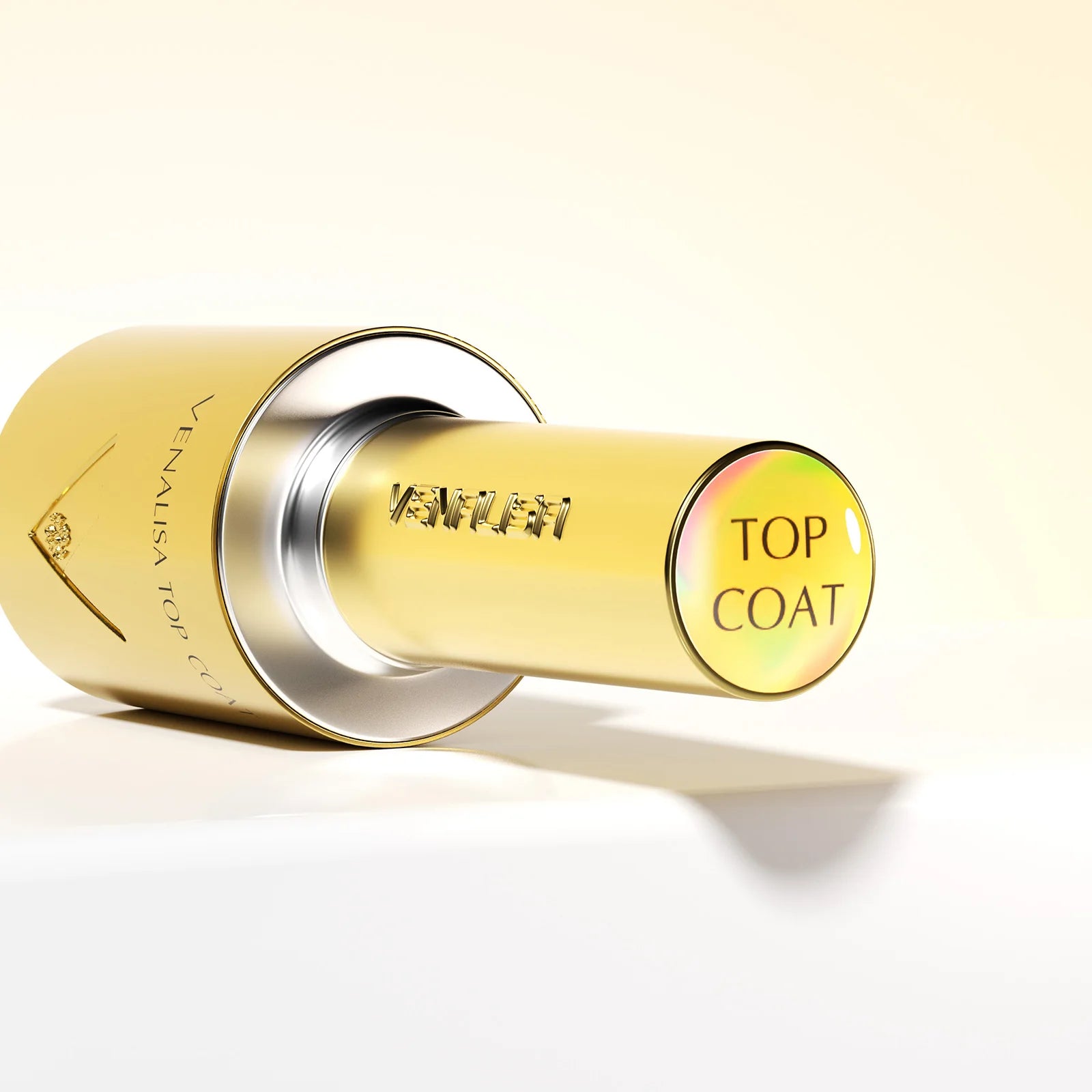 “10ml Venalisa Nail Gel Polish – HEMA & TPO Free, Vegan, Crystal Nude Pink Glitter, Semi-Permanent, Soak-Off UV/LED Ultra Diamond Varnish”