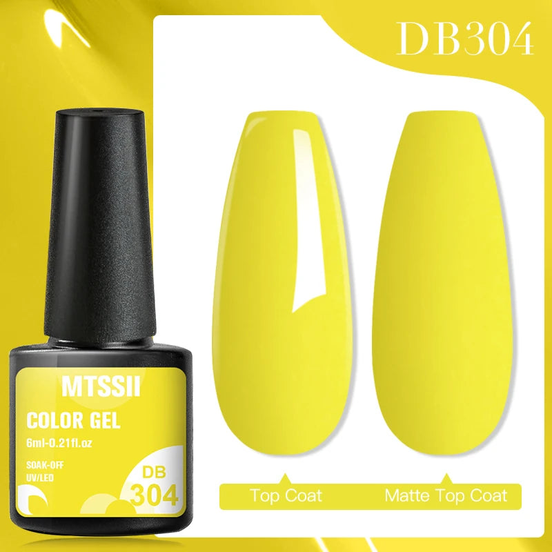 Mtssii 7ml Colorful Reflective Gel Nail Polish – Glitter Sparkling Flash Effect, Semi-Permanent Soak-Off Nail Varnish”