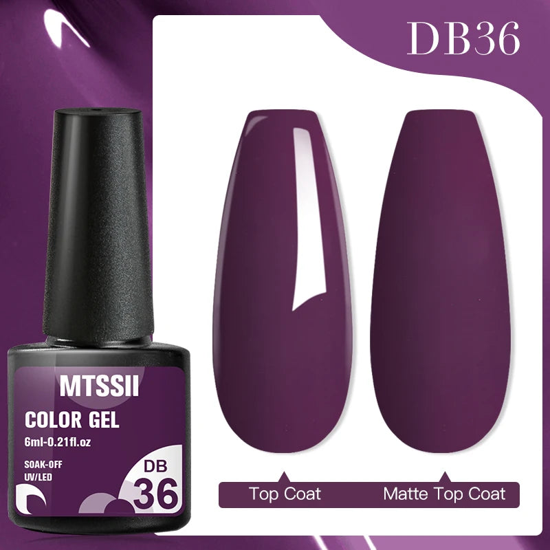 Mtssii 7ml Colorful Reflective Gel Nail Polish – Glitter Sparkling Flash Effect, Semi-Permanent Soak-Off Nail Varnish”
