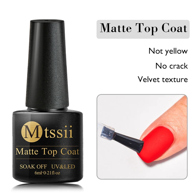 Mtssii 7ml Colorful Reflective Gel Nail Polish – Glitter Sparkling Flash Effect, Semi-Permanent Soak-Off Nail Varnish”