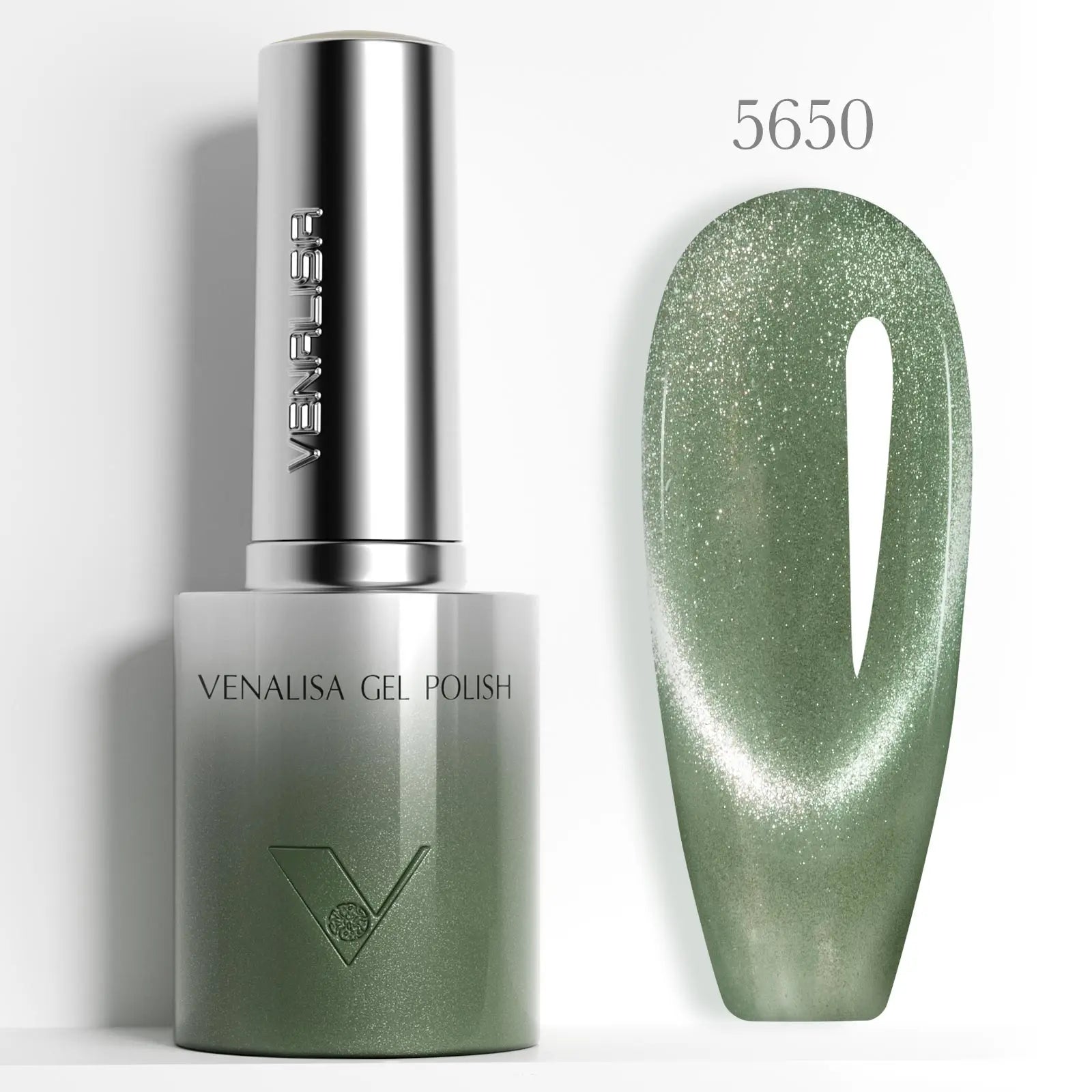 Venalisa 10D Magic Cat Eye Gel Nail Polish 10ml – HEMA & TPO Free, Magnetic Effect, Soak-Off UV/LED Semi-Permanent Gel Varnish”