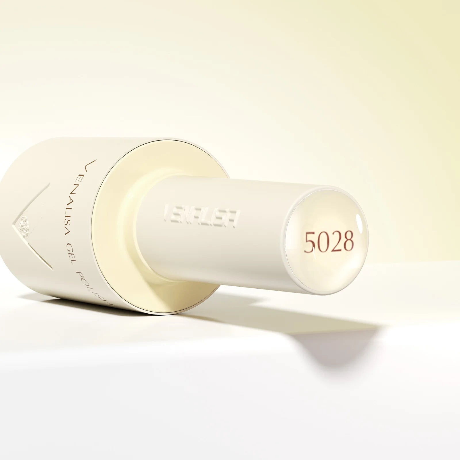 “10ml Venalisa Nail Gel Polish – HEMA & TPO Free, Vegan, Crystal Nude Pink Glitter, Semi-Permanent, Soak-Off UV/LED Ultra Diamond Varnish”