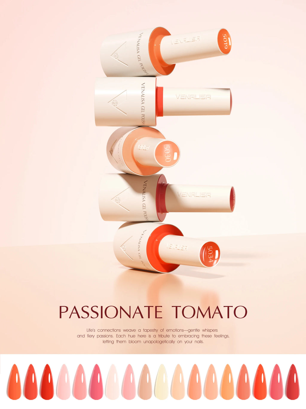 “10ml Venalisa Nail Gel Polish – HEMA & TPO Free, Vegan, Crystal Nude Pink Glitter, Semi-Permanent, Soak-Off UV/LED Ultra Diamond Varnish”