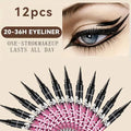 12 PCS Hot Makeup Ultimate Black Liquid Eyeliner – Long-Lasting, Waterproof Eye Liner Pencil Pen, Cosmetic Beauty Tool”
