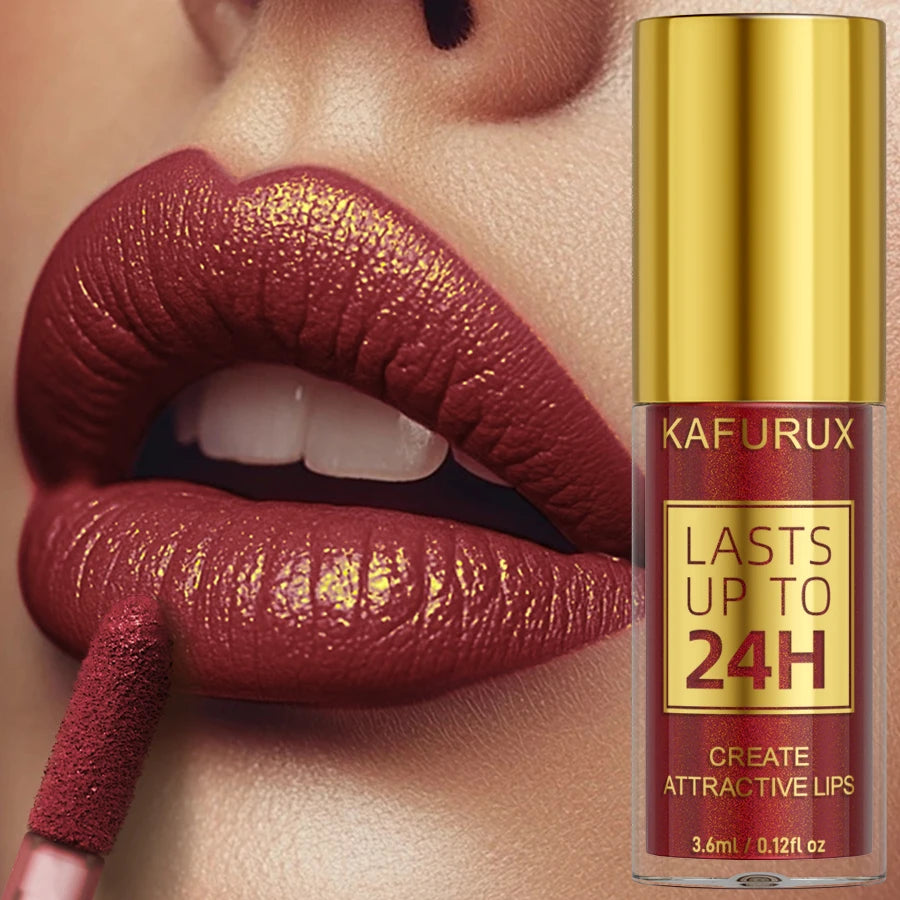 14 Colors Glitter Metallic Lip Glaze – Shiny, Long-Lasting & Waterproof Liquid Lipstick, Lip Gloss, Lip Oil & Lip Tint Gift”