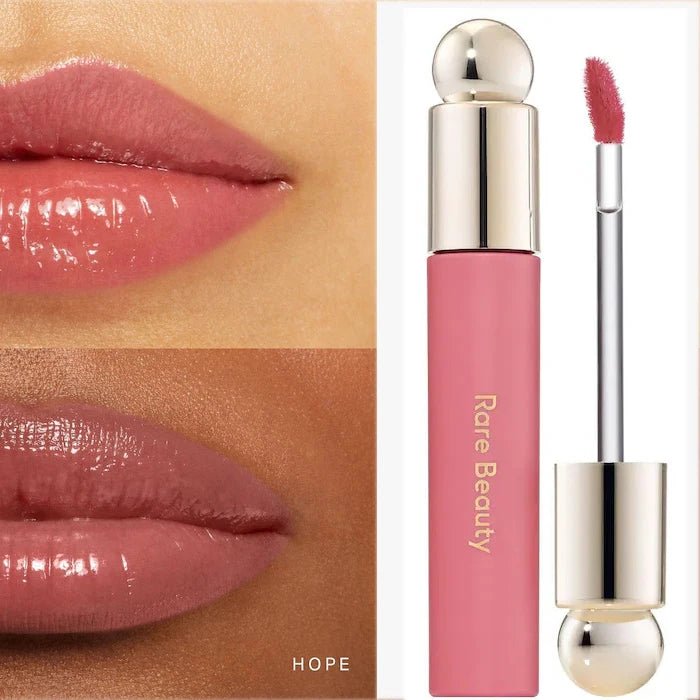 Rare Beauty Soft Pinch Tinted Lip Oil Stain & Liquid Blush – Shades: Delight, Hope, Happy, Wonder