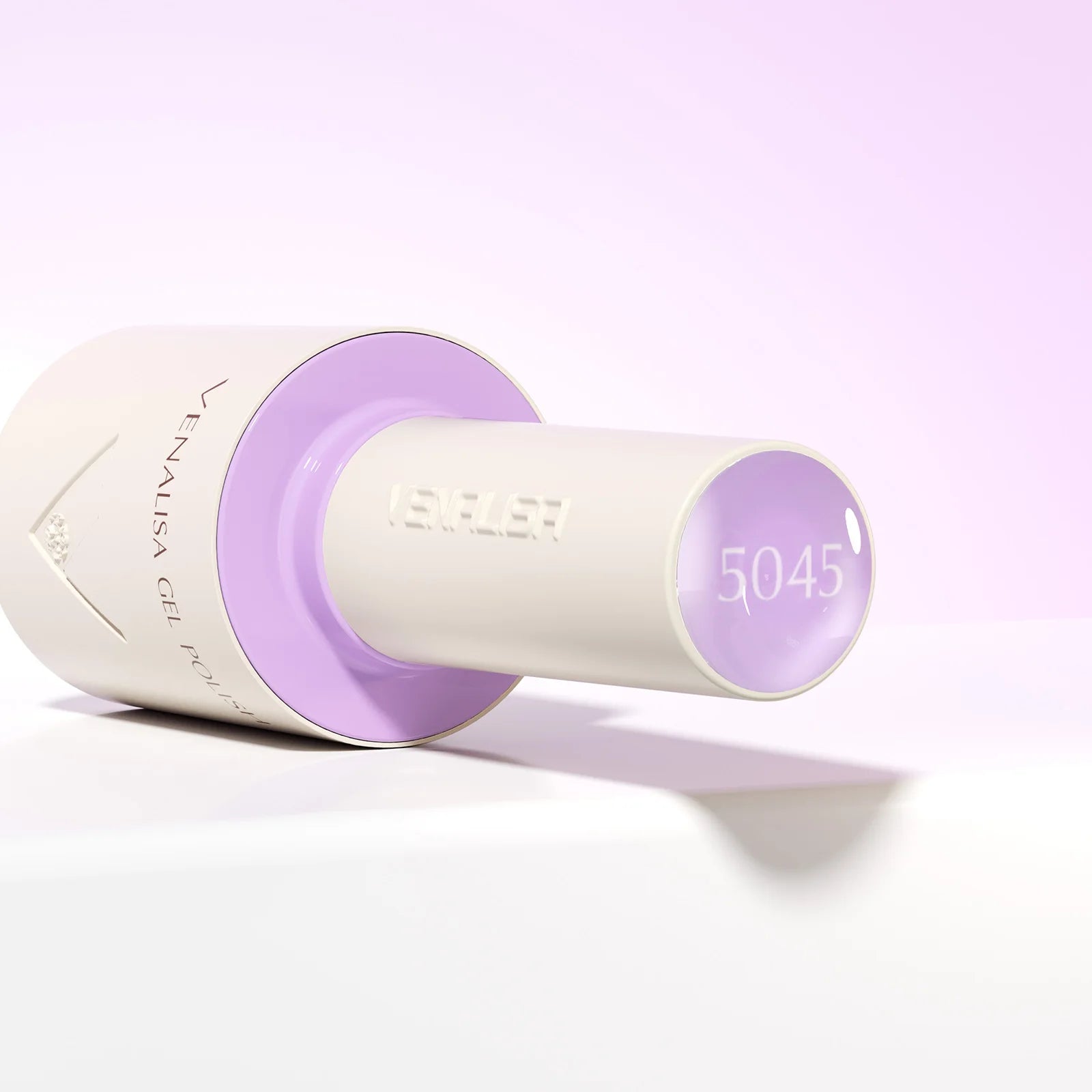 “10ml Venalisa Nail Gel Polish – HEMA & TPO Free, Vegan, Crystal Nude Pink Glitter, Semi-Permanent, Soak-Off UV/LED Ultra Diamond Varnish”