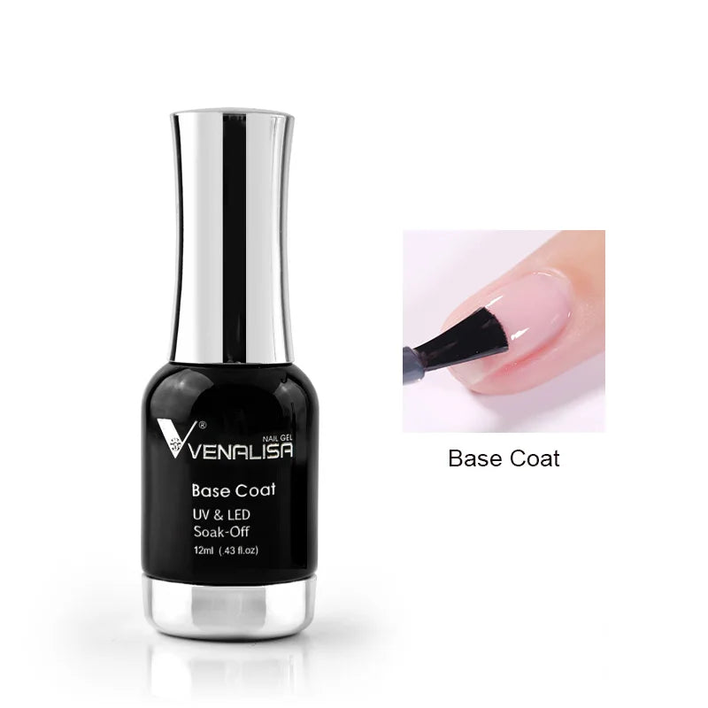 Venalisa Super Color Gel Varnish 12ml – Diamond Shining Glitter, Starry Sequin Platinum, Long-Lasting Nail Gel Polish”