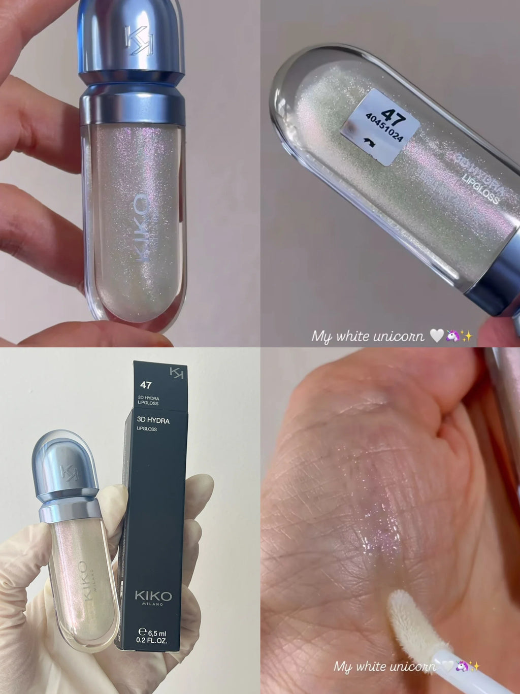 3D Hydra Lip Gloss – Mirror Lip Glaze with Shimmer, Moisturizing Pearlescent Liquid Lip Gloss, Plumping, Glossy, Non-Sticky Lip Balm