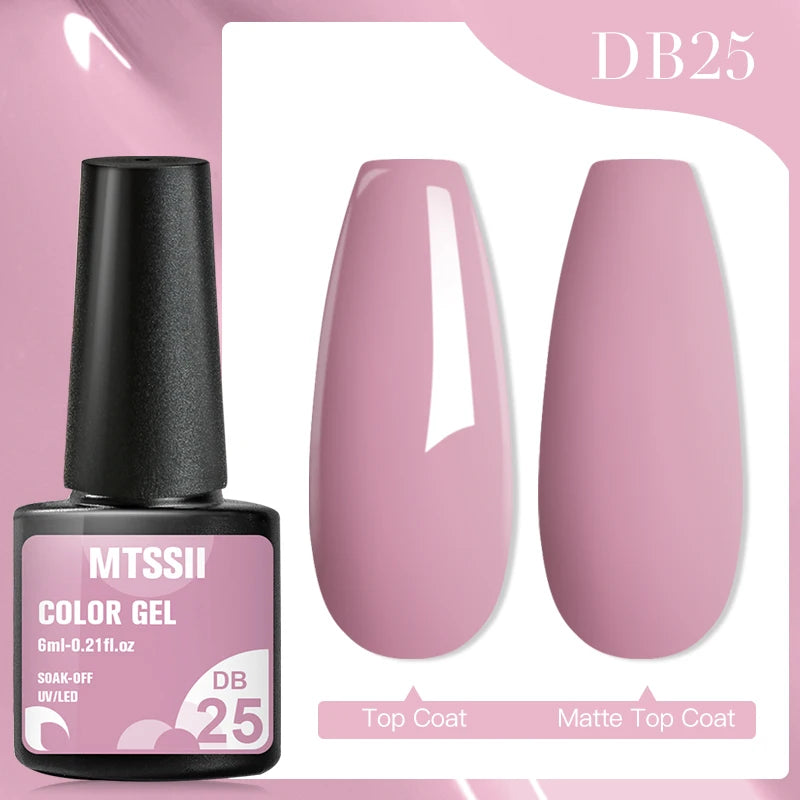Mtssii 7ml Colorful Reflective Gel Nail Polish – Glitter Sparkling Flash Effect, Semi-Permanent Soak-Off Nail Varnish”