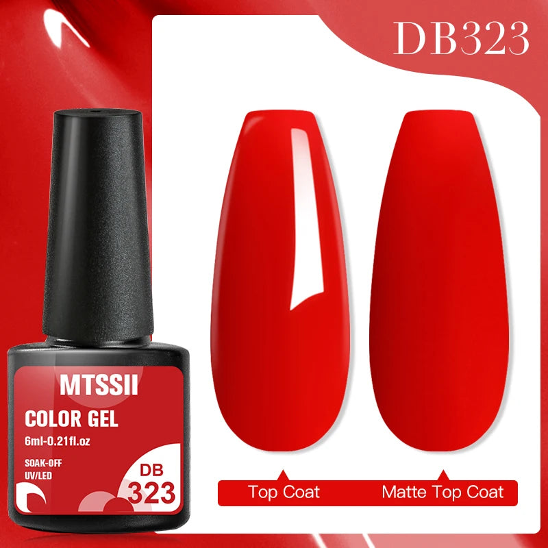 Mtssii 7ml Colorful Reflective Gel Nail Polish – Glitter Sparkling Flash Effect, Semi-Permanent Soak-Off Nail Varnish”