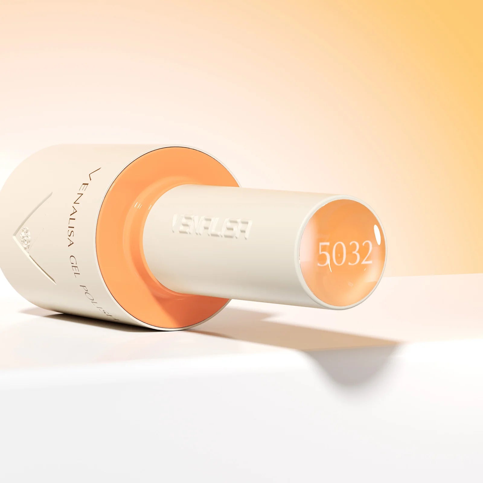 “10ml Venalisa Nail Gel Polish – HEMA & TPO Free, Vegan, Crystal Nude Pink Glitter, Semi-Permanent, Soak-Off UV/LED Ultra Diamond Varnish”