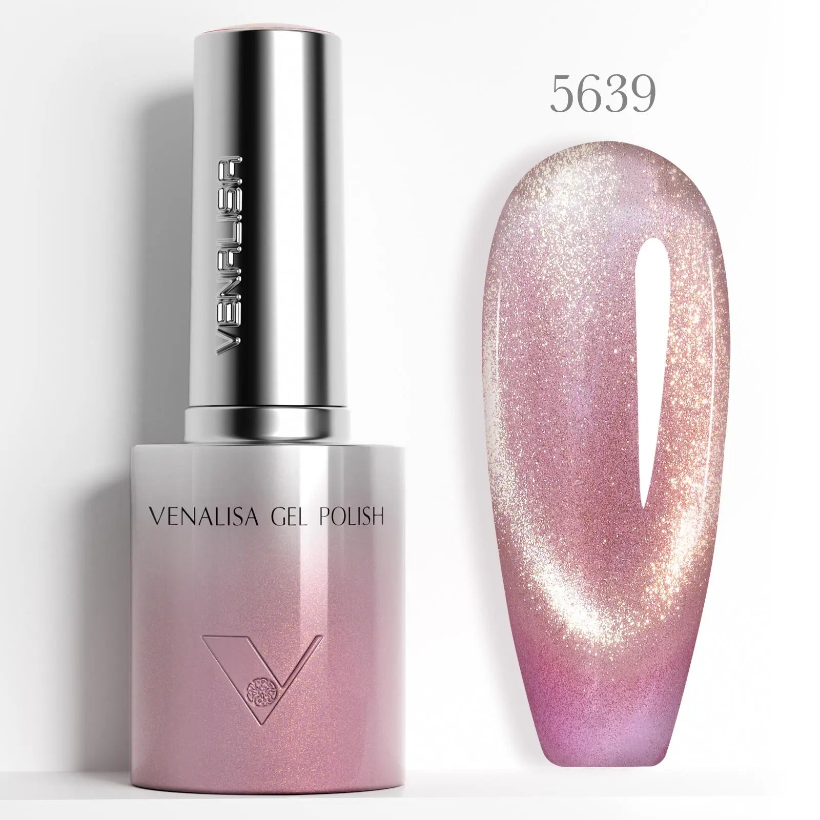 Venalisa 10D Magic Cat Eye Gel Nail Polish 10ml – HEMA & TPO Free, Magnetic Effect, Soak-Off UV/LED Semi-Permanent Gel Varnish”