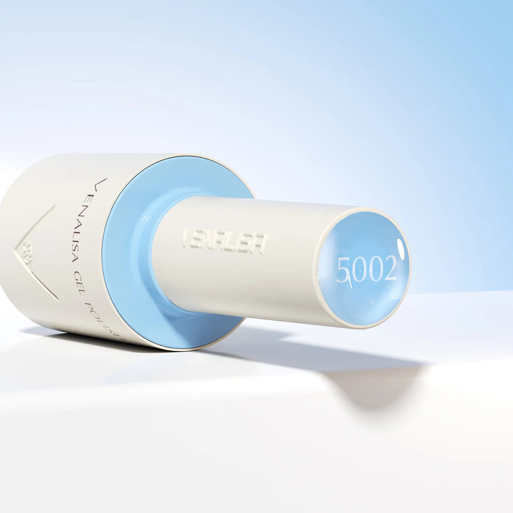 “10ml Venalisa Nail Gel Polish – HEMA & TPO Free, Vegan, Crystal Nude Pink Glitter, Semi-Permanent, Soak-Off UV/LED Ultra Diamond Varnish”