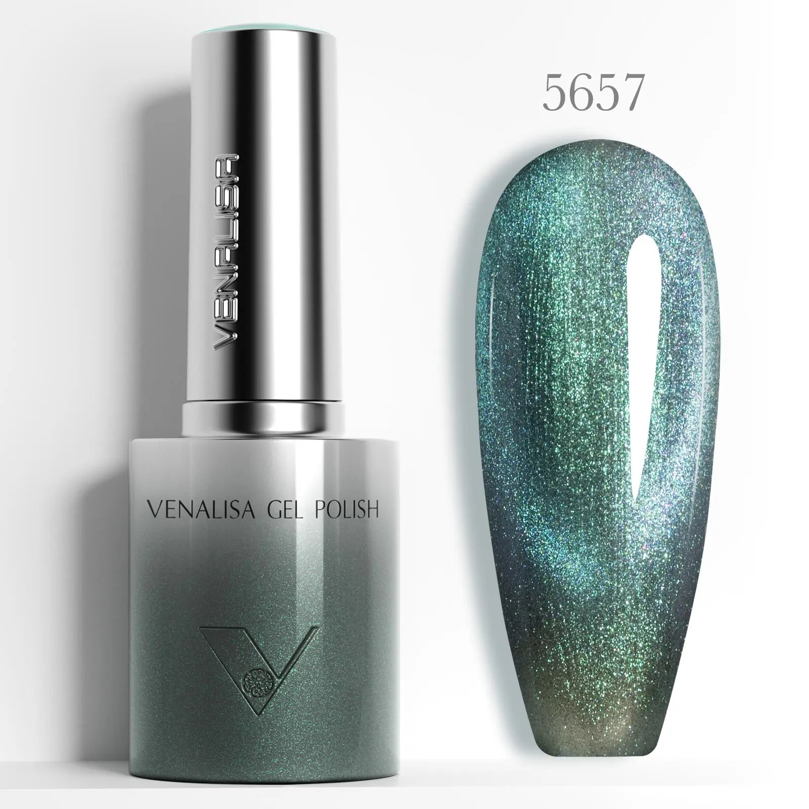 Venalisa 10D Magic Cat Eye Gel Nail Polish 10ml – HEMA & TPO Free, Magnetic Effect, Soak-Off UV/LED Semi-Permanent Gel Varnish”