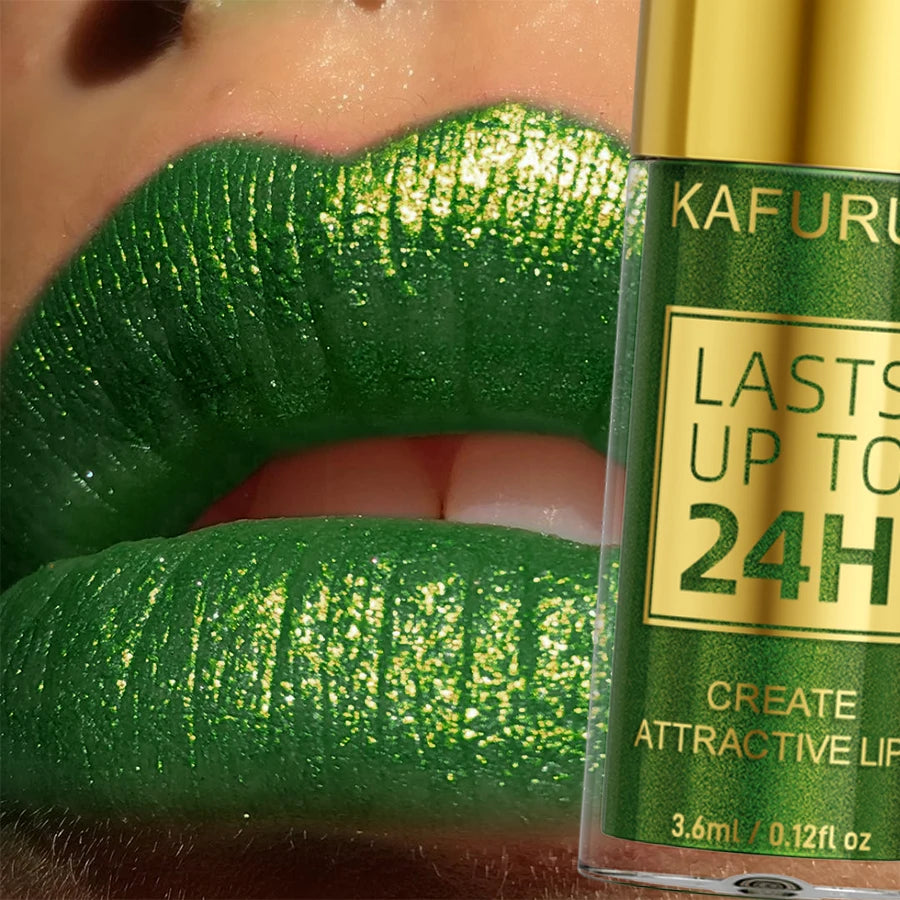 14 Colors Glitter Metallic Lip Glaze – Shiny, Long-Lasting & Waterproof Liquid Lipstick, Lip Gloss, Lip Oil & Lip Tint Gift”