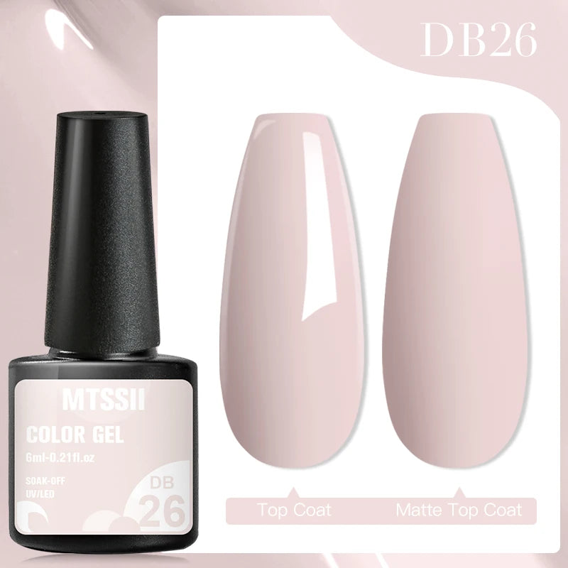 Mtssii 7ml Colorful Reflective Gel Nail Polish – Glitter Sparkling Flash Effect, Semi-Permanent Soak-Off Nail Varnish”