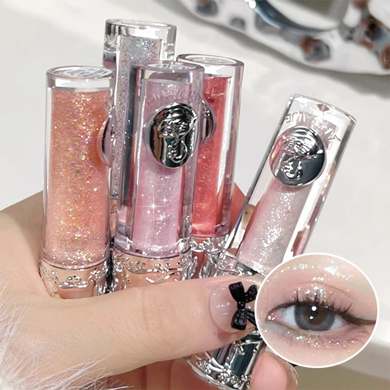 sparkle and glamour to your eyes with this liquid fine shimmer eyeshadow