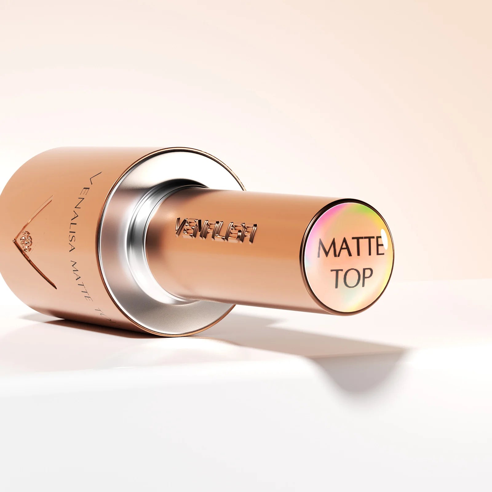 “10ml Venalisa Nail Gel Polish – HEMA & TPO Free, Vegan, Crystal Nude Pink Glitter, Semi-Permanent, Soak-Off UV/LED Ultra Diamond Varnish”