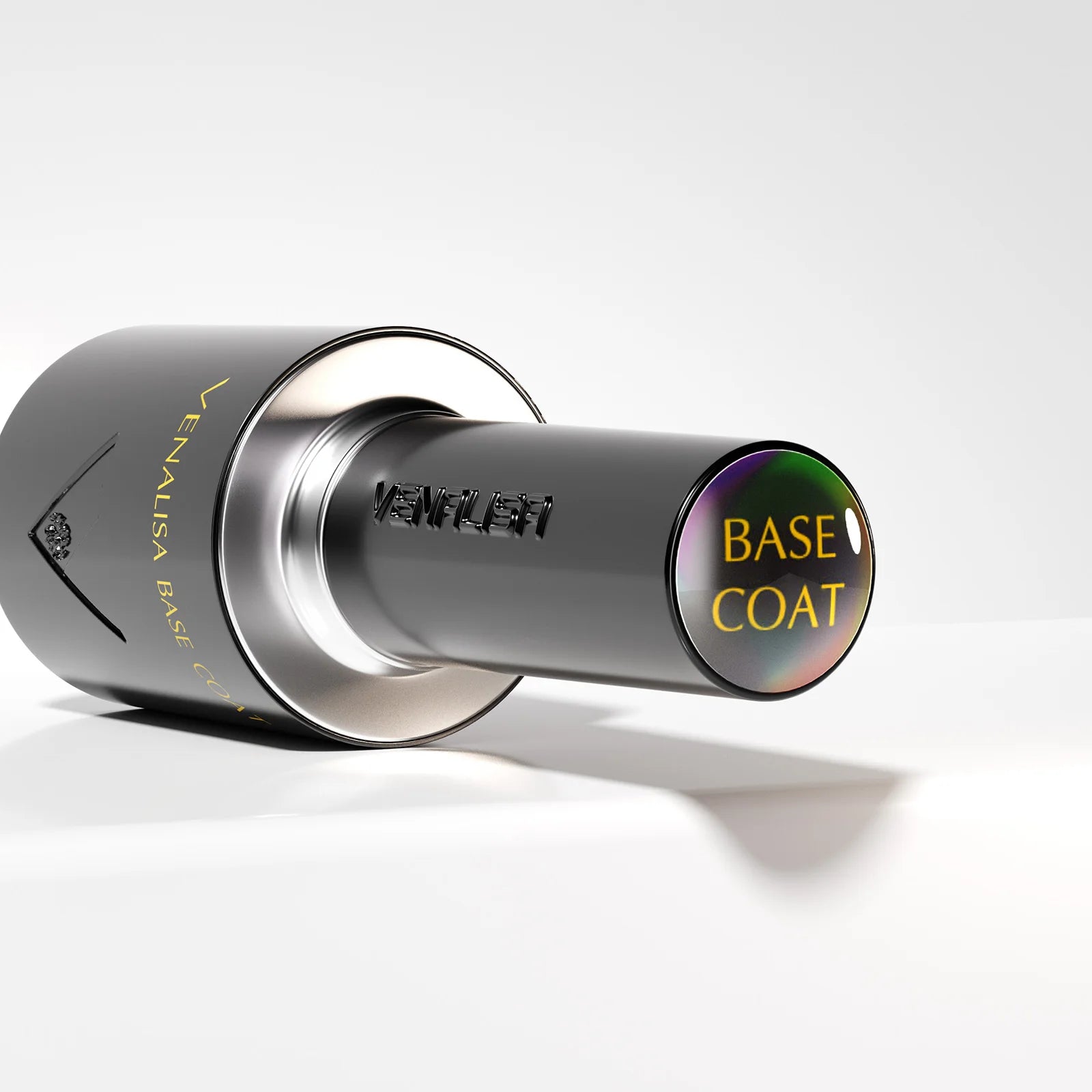 “10ml Venalisa Nail Gel Polish – HEMA & TPO Free, Vegan, Crystal Nude Pink Glitter, Semi-Permanent, Soak-Off UV/LED Ultra Diamond Varnish”