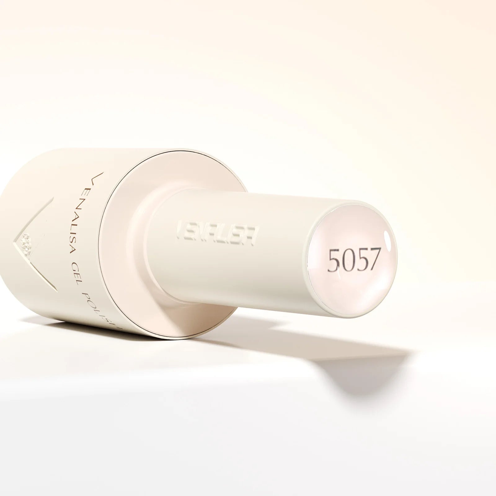 “10ml Venalisa Nail Gel Polish – HEMA & TPO Free, Vegan, Crystal Nude Pink Glitter, Semi-Permanent, Soak-Off UV/LED Ultra Diamond Varnish”