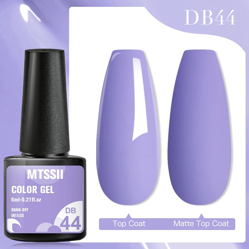 Mtssii 7ml Colorful Reflective Gel Nail Polish – Glitter Sparkling Flash Effect, Semi-Permanent Soak-Off Nail Varnish”