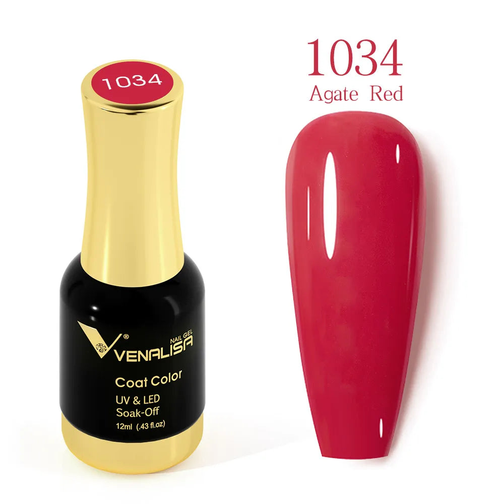 Venalisa Super Color Gel Varnish 12ml – Diamond Shining Glitter, Starry Sequin Platinum, Long-Lasting Nail Gel Polish”