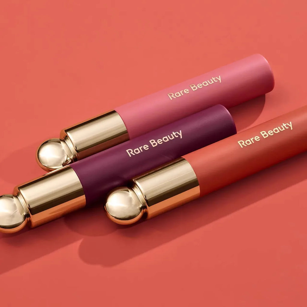 Rare Beauty Soft Pinch Tinted Lip Oil Stain & Liquid Blush – Shades: Delight, Hope, Happy, Wonder