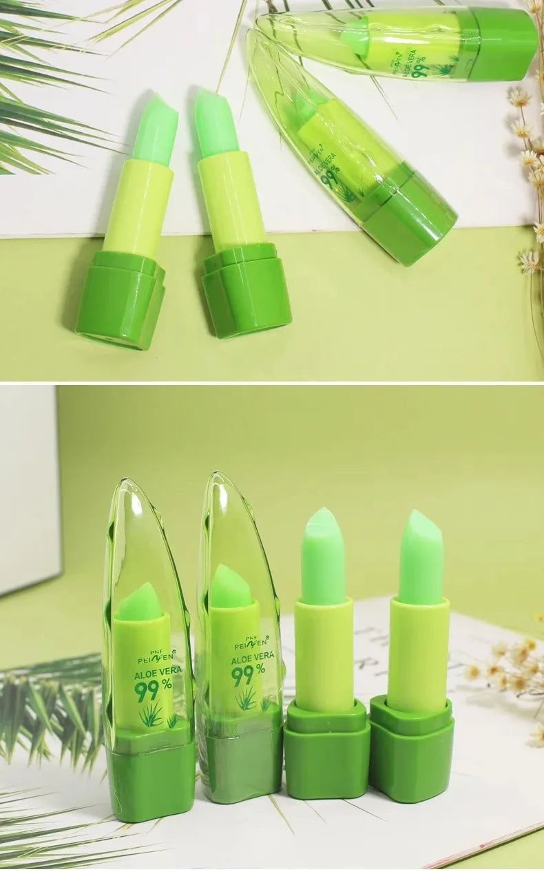 Aloe Vera Warm Color-Changing Lipstick
