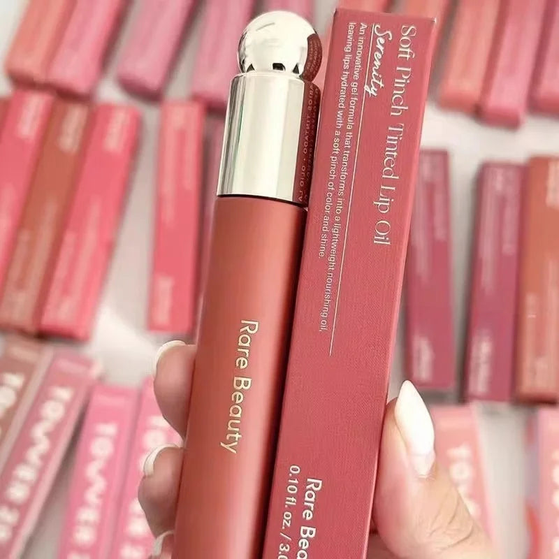 Rare Beauty Soft Pinch Tinted Lip Oil Stain & Liquid Blush – Shades: Delight, Hope, Happy, Wonder